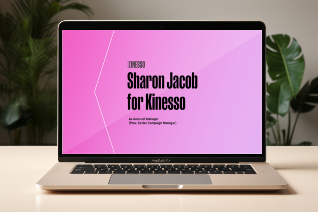 Sharon Jacob for Kinesso